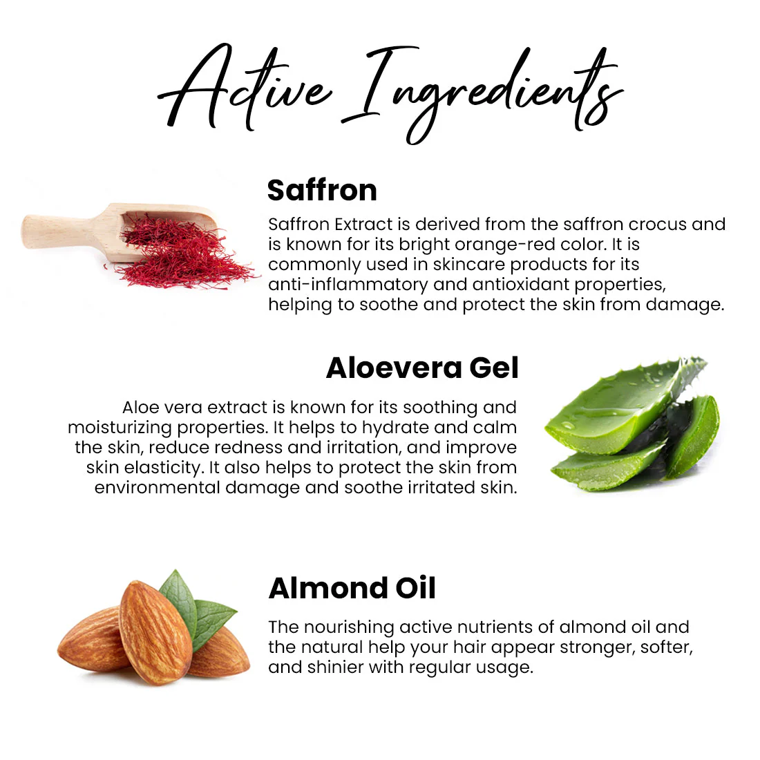 Sunset Radiance Face Scrub - Saffron Ext. and Almond Oil - 100 gm - Image 4
