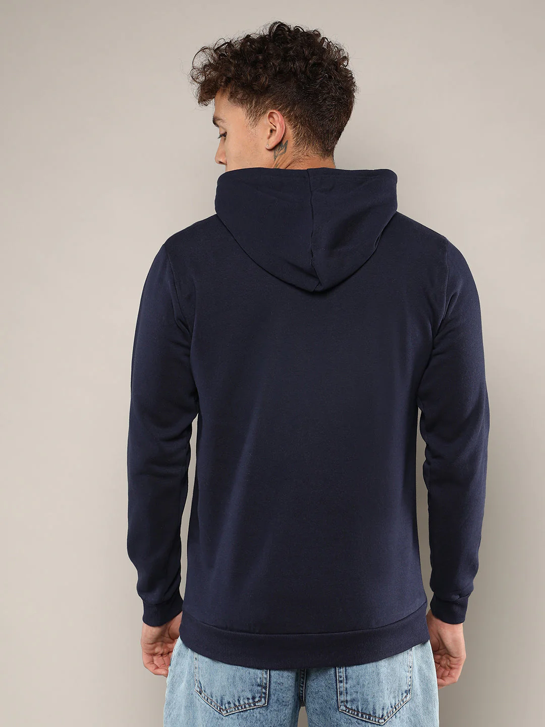 Sutra Pullover Hoodie With Contrast Drawstring - Image 4