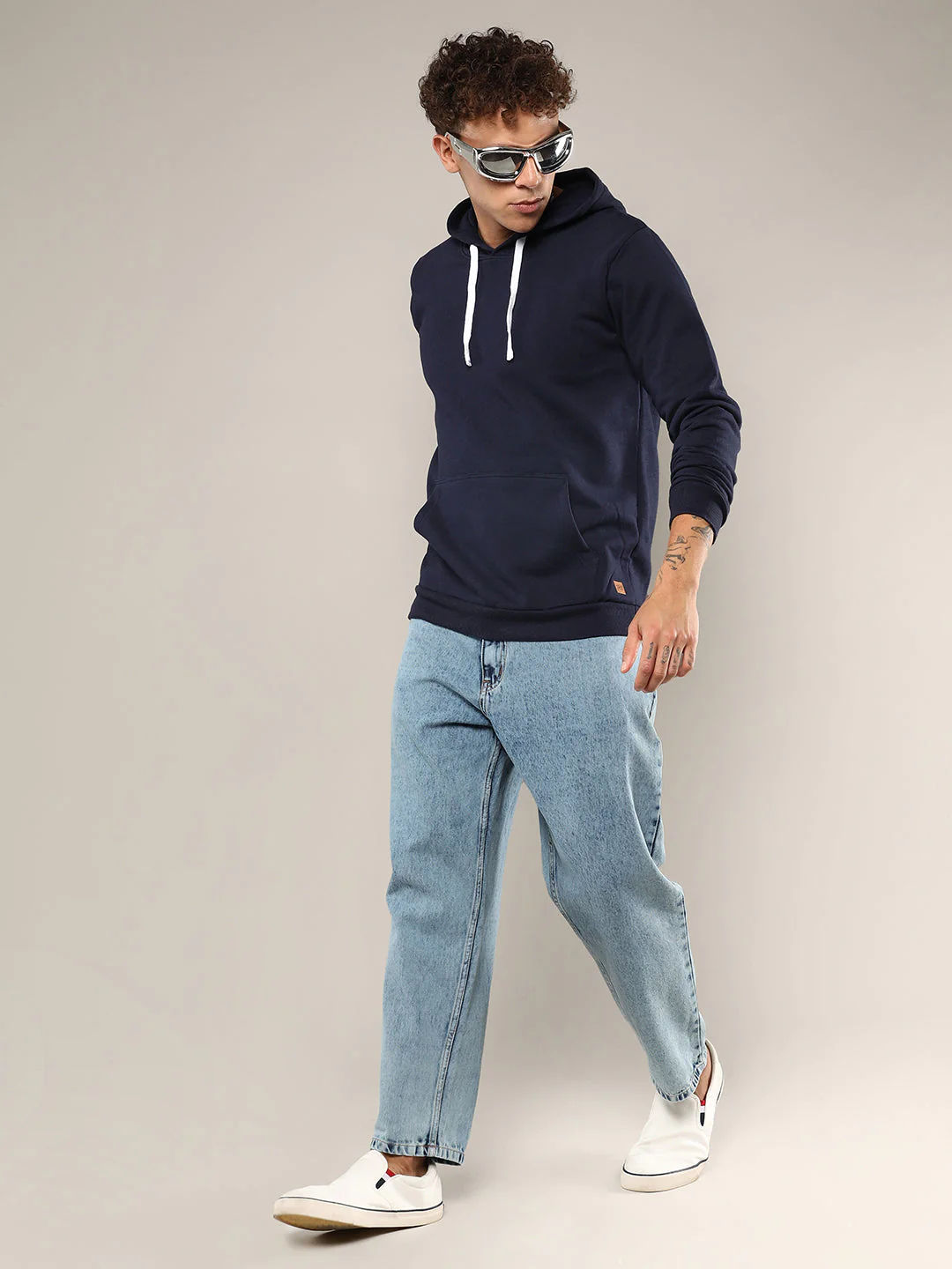 Sutra Pullover Hoodie With Contrast Drawstring - Image 6