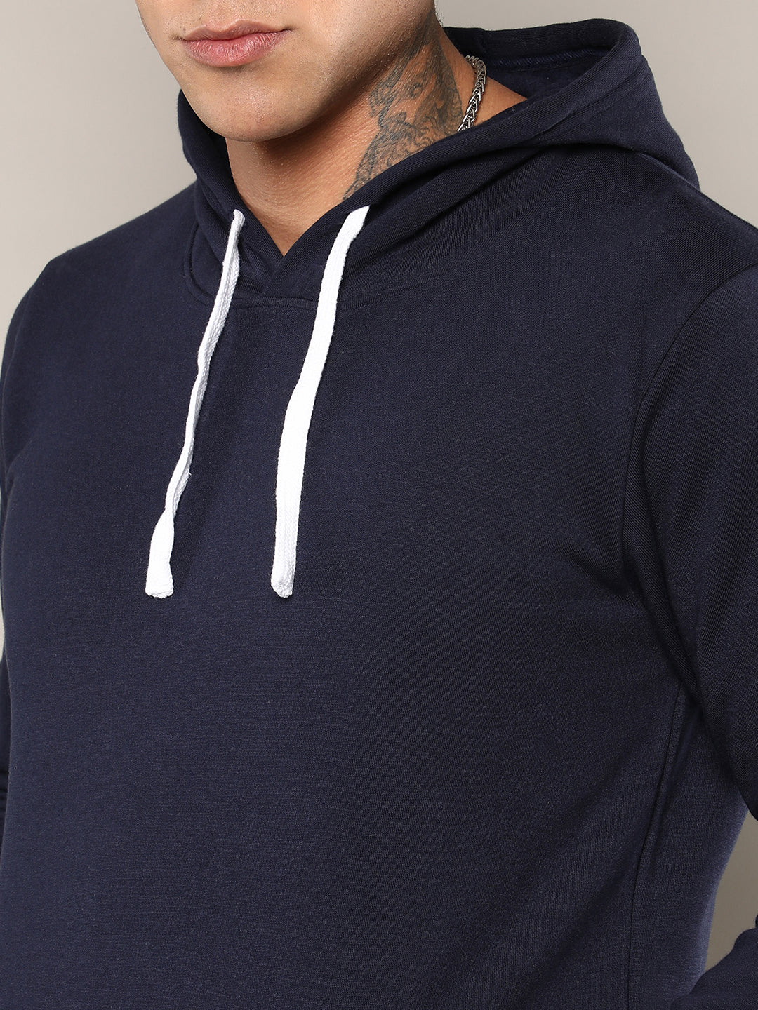 Sutra Pullover Hoodie With Contrast Drawstring - Image 7