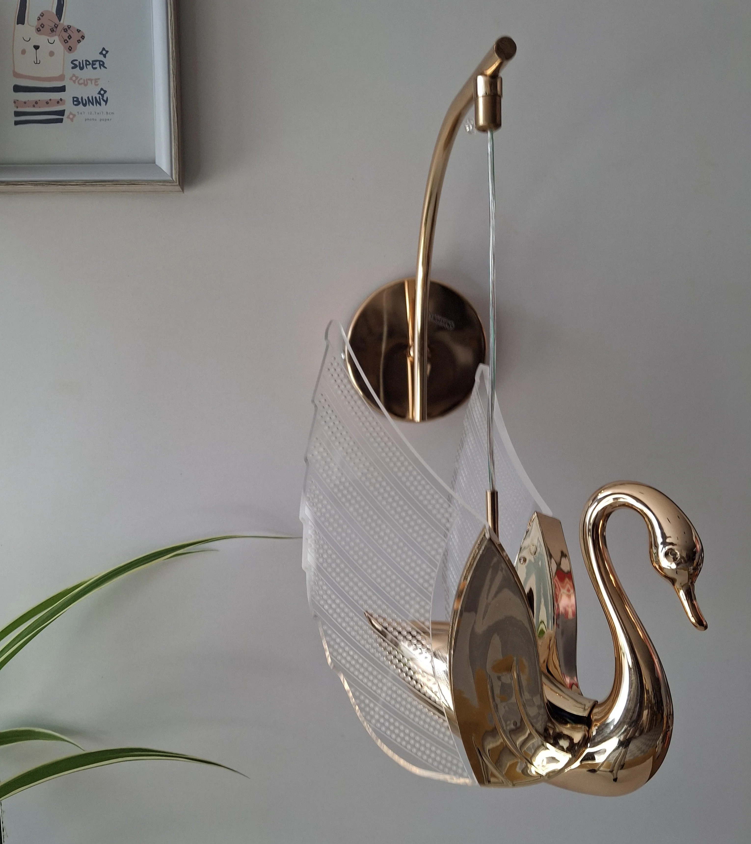 Swan LED Wall Light Fixture for Living Room, Bedroom, and Hallway Vanity Light - Image 10