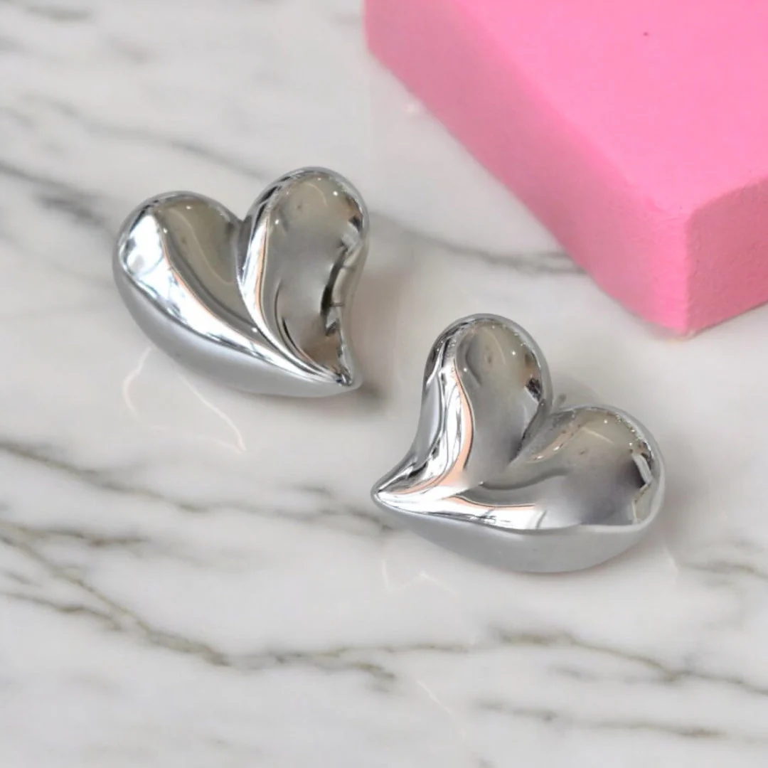 Sweet as Sugar Silver Stud Earring - Image 4