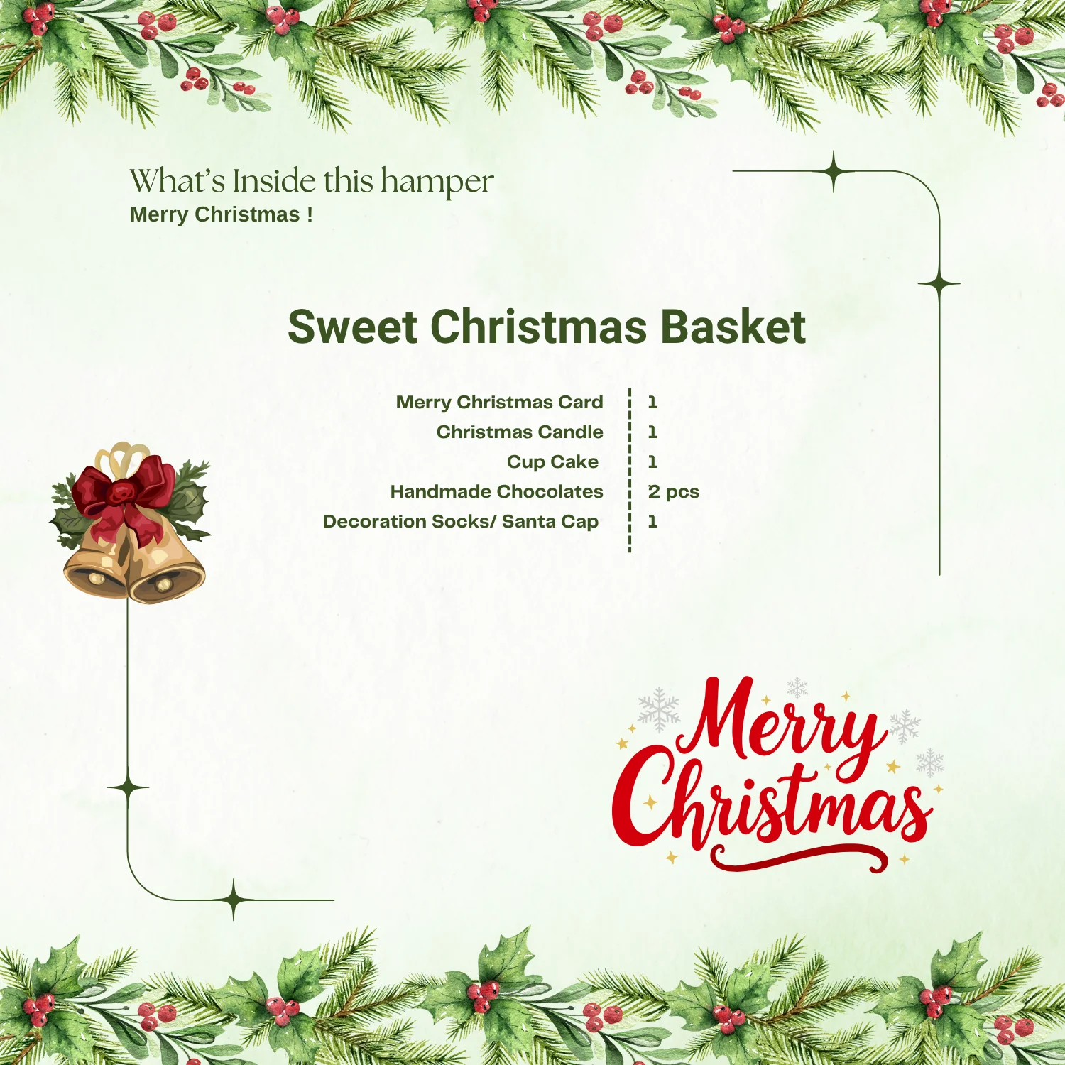 Sweet Christmas Basket - Image 5