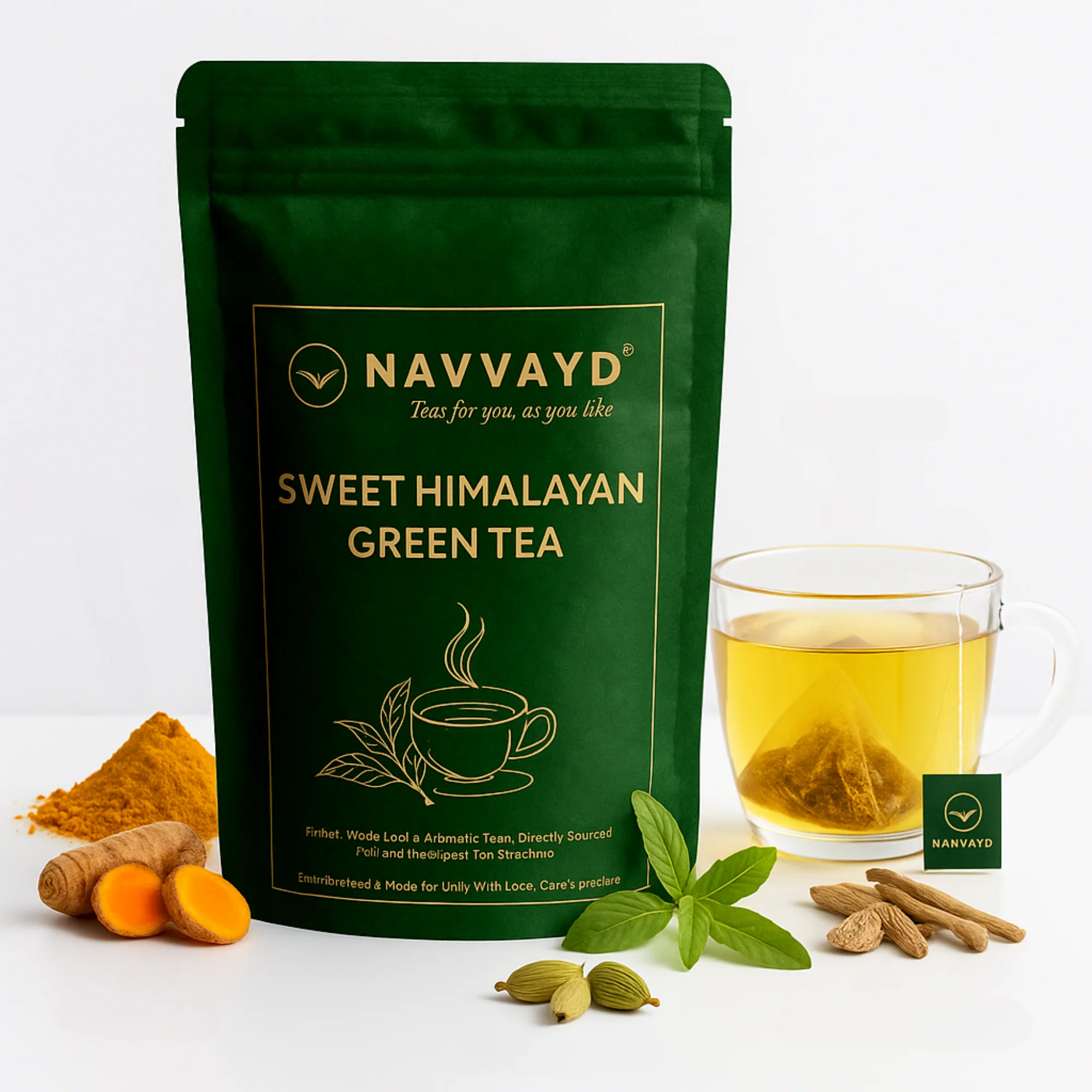Sweet Himalayan Green Tea - Teabags - Image 5