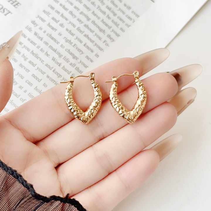 Sweet Love Hoop Anti Tarnish Earring - Image 6