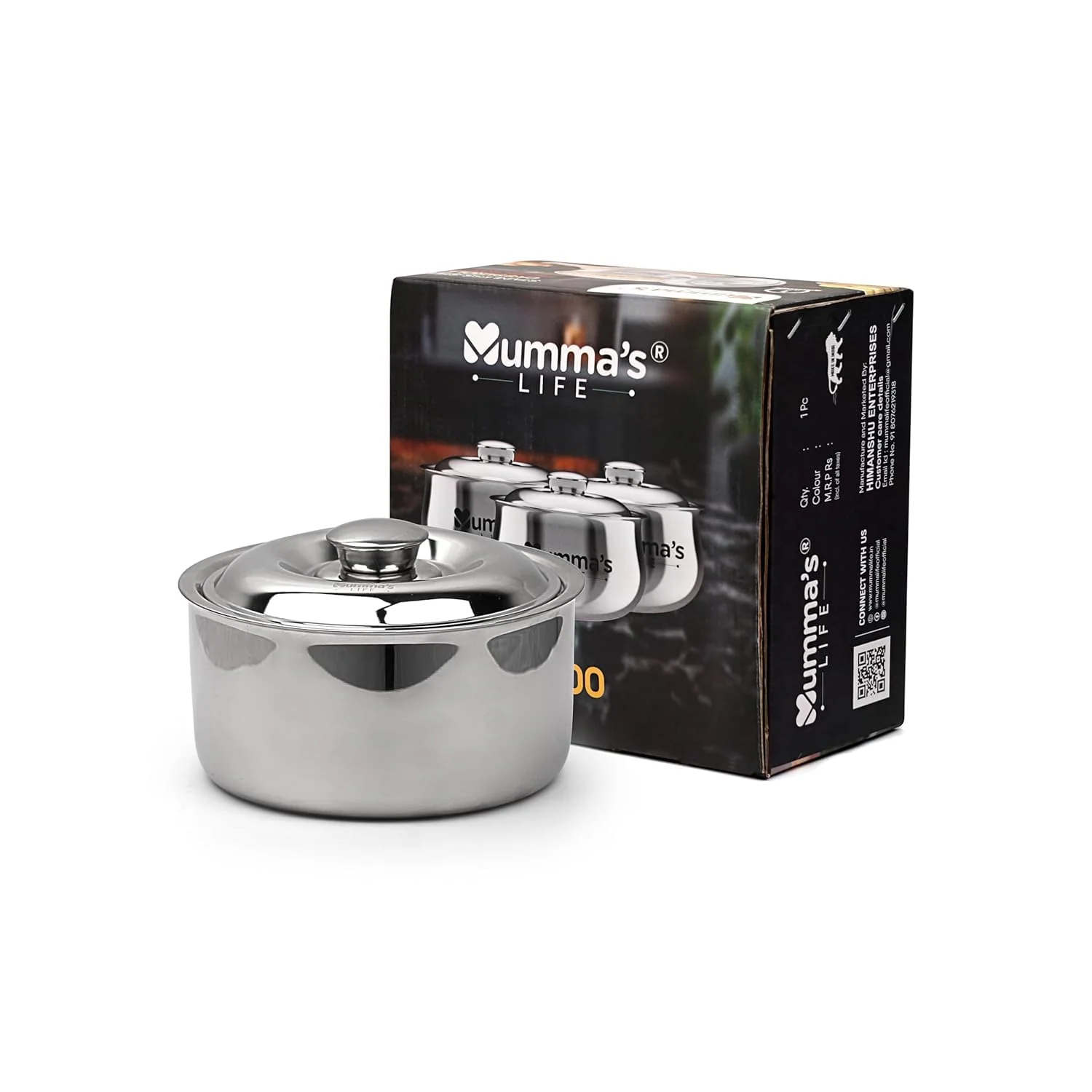 Sweet Moma Double Wall Insulated Steel Casserole - Image 2