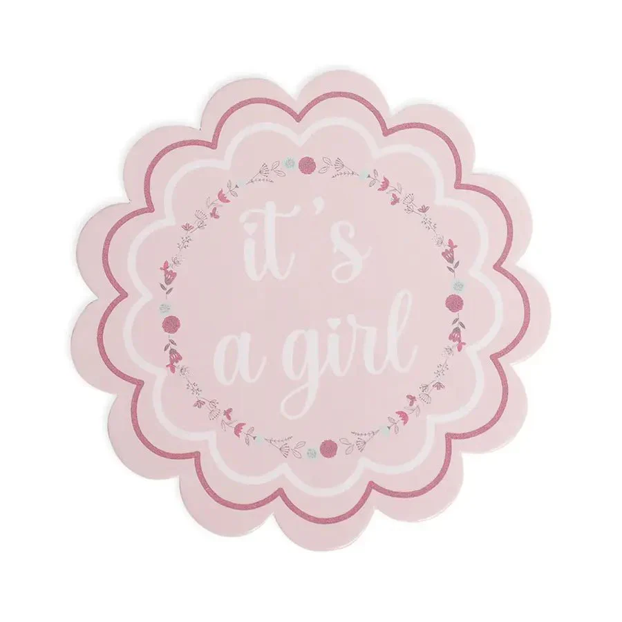 Sweet Spring Baby Girl Monthly Growth Milestone Cards - Image 14