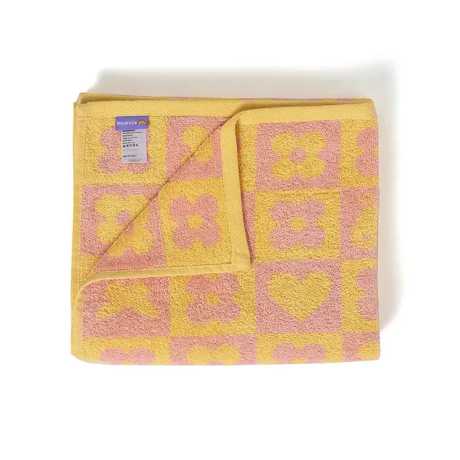 Sweet Spring Terry Baby Bath Towel