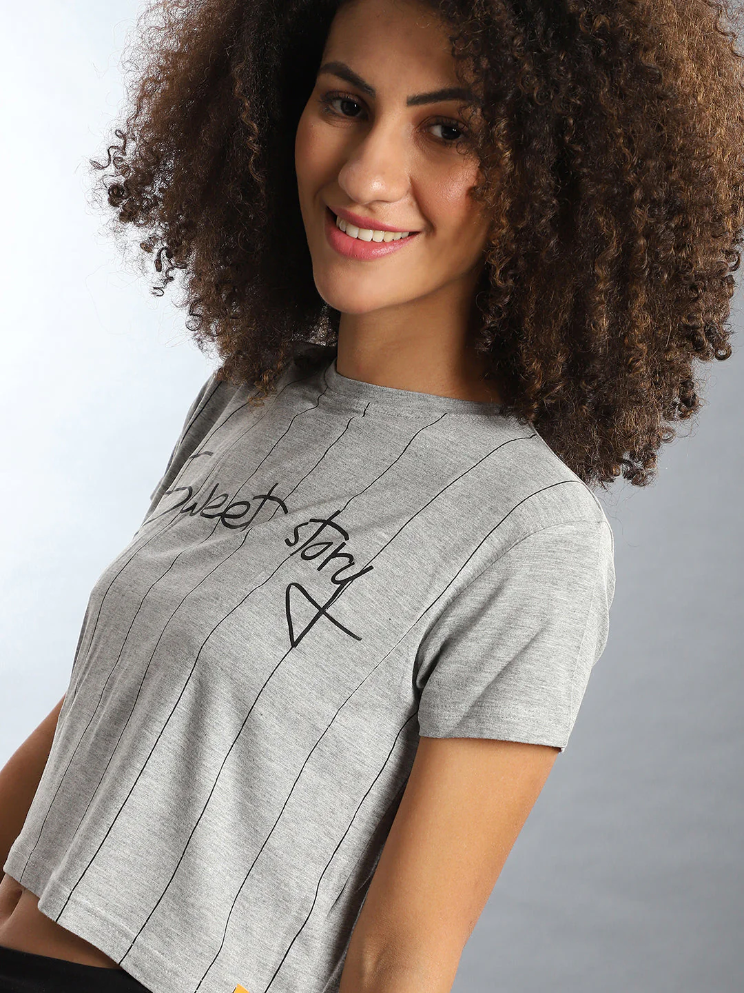 Sweet Story Pinstriped Top - Image 6