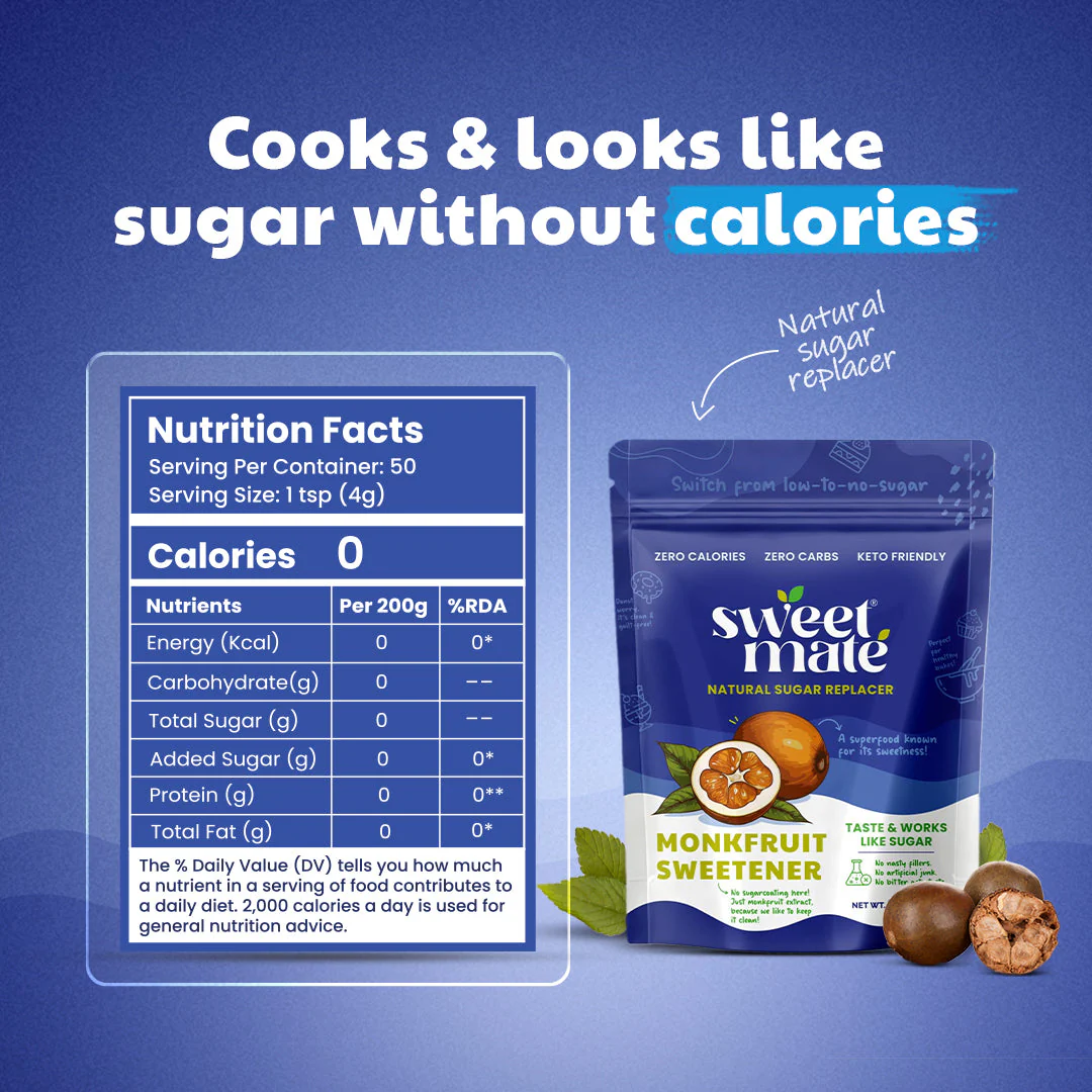 Sweetmate Monk Fruit Powder 200gm - Image 4