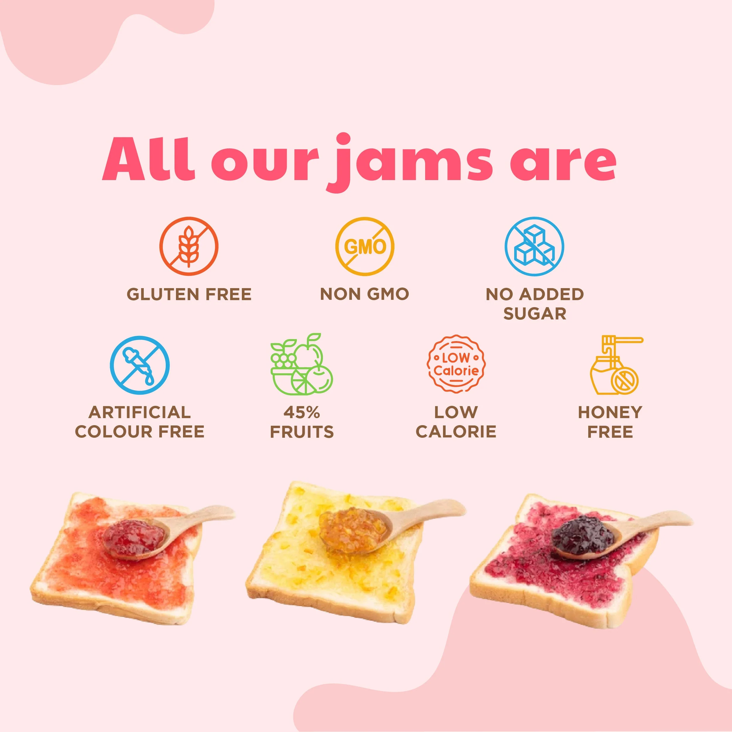 Sweetmate No Added Sugar Diabetic Friendly Strawberry Jam - 220g - Image 6