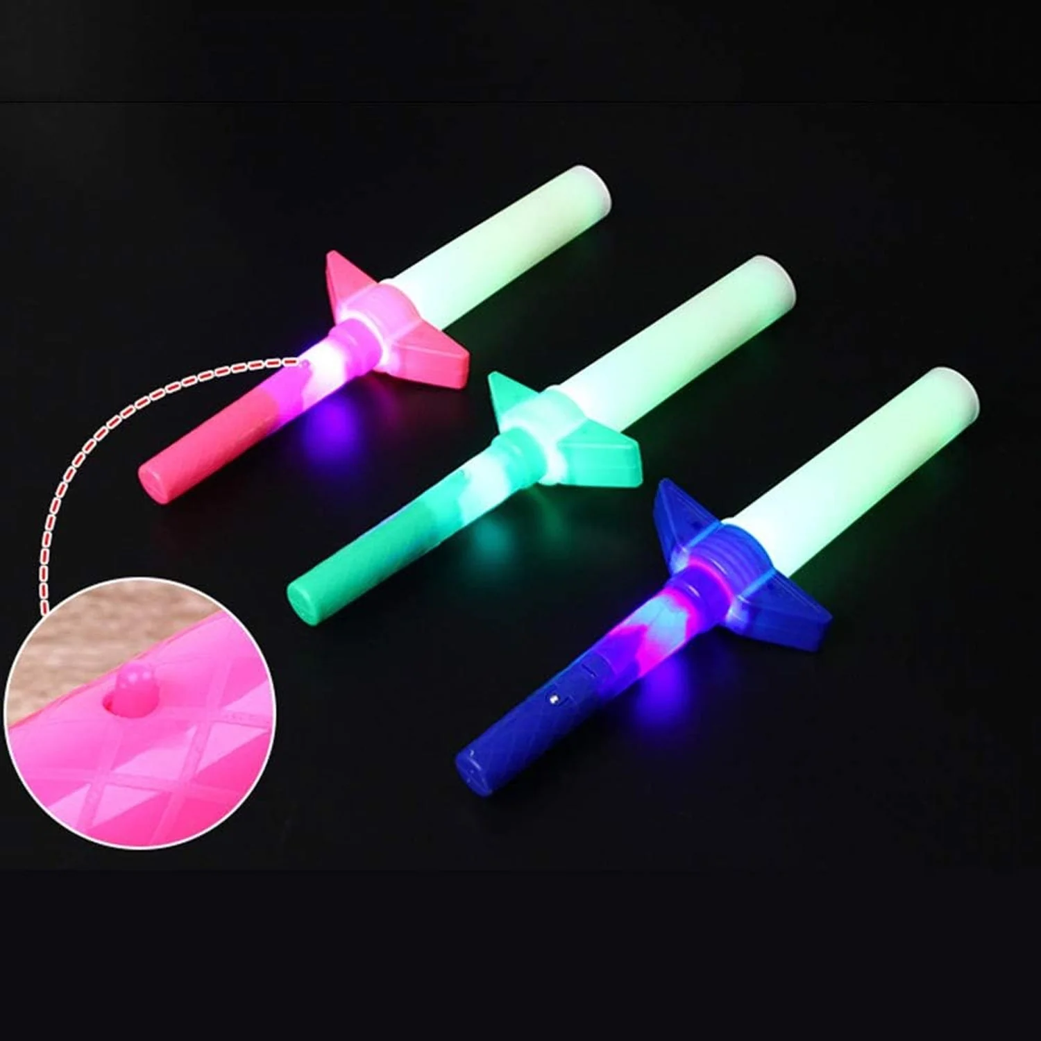 Sword With LED Lights, Glow In The Dark Flashing Sword - Image 9
