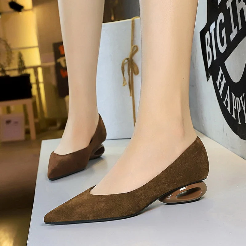 Symphony Oval Heel Sandals - Image 3