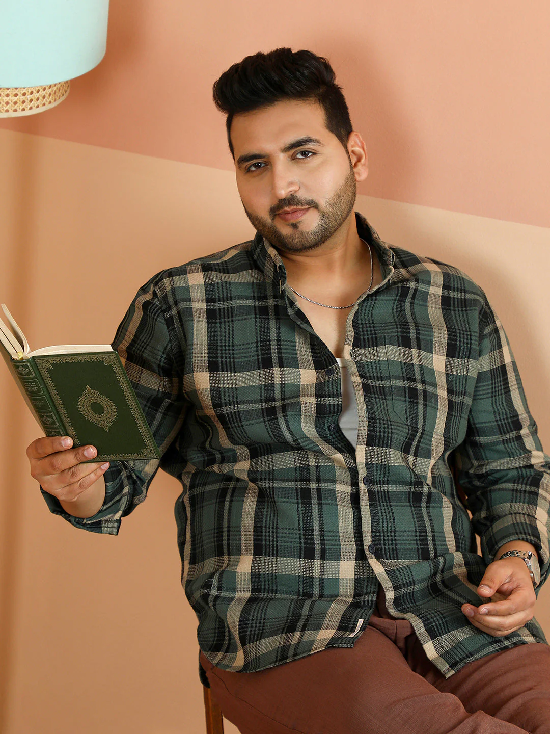 Tartan-Tactile Regular Shirt - Image 55