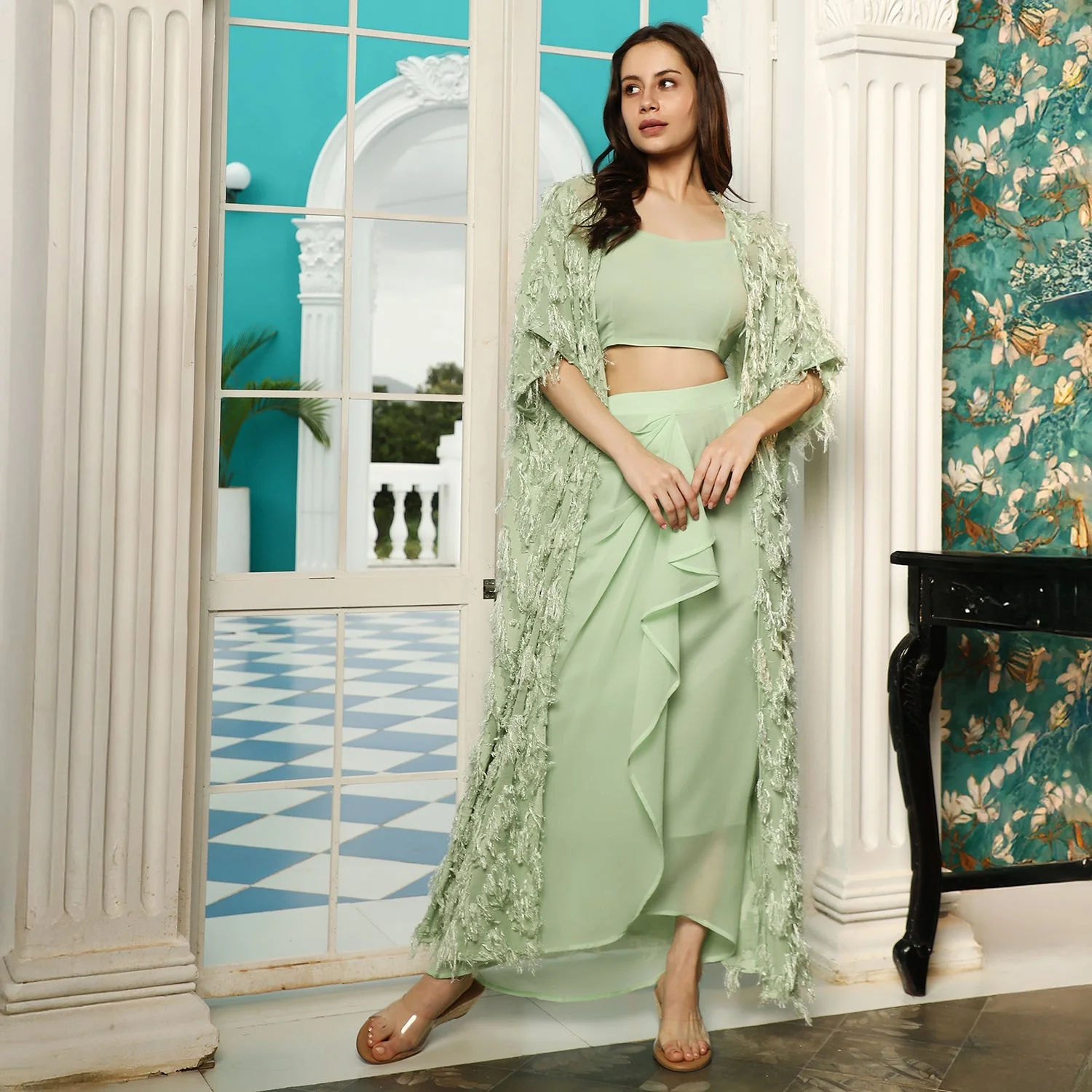 Tassel-Drape Co-Ord Set - Image 2