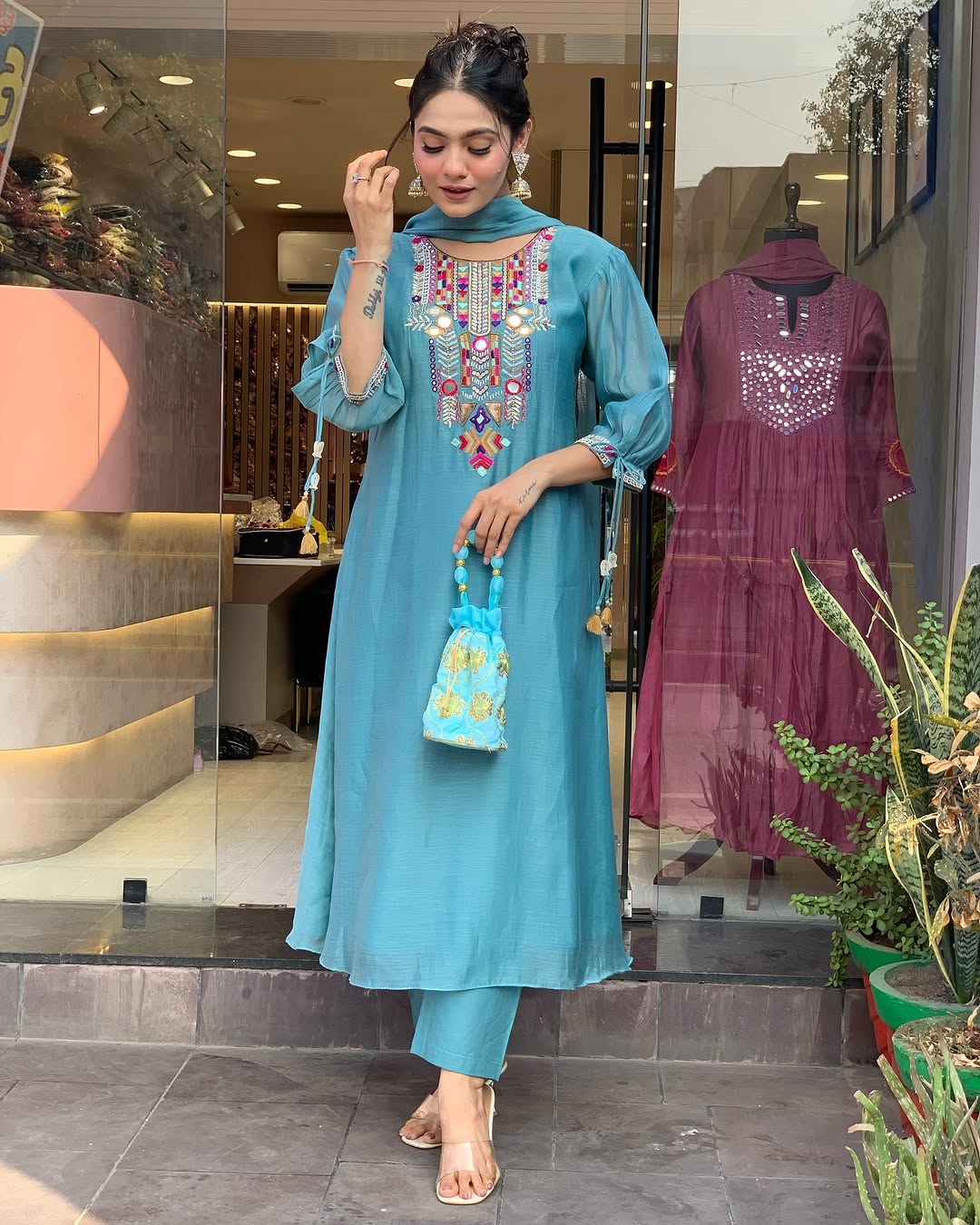 Tassled Embroidered Outfit - Image 20