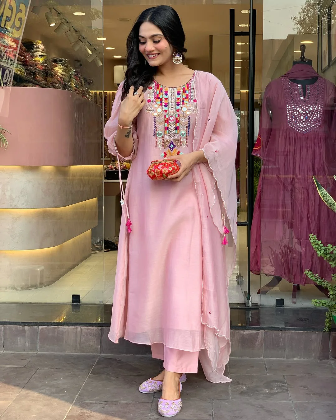 Tassled Embroidered Outfit - Image 5