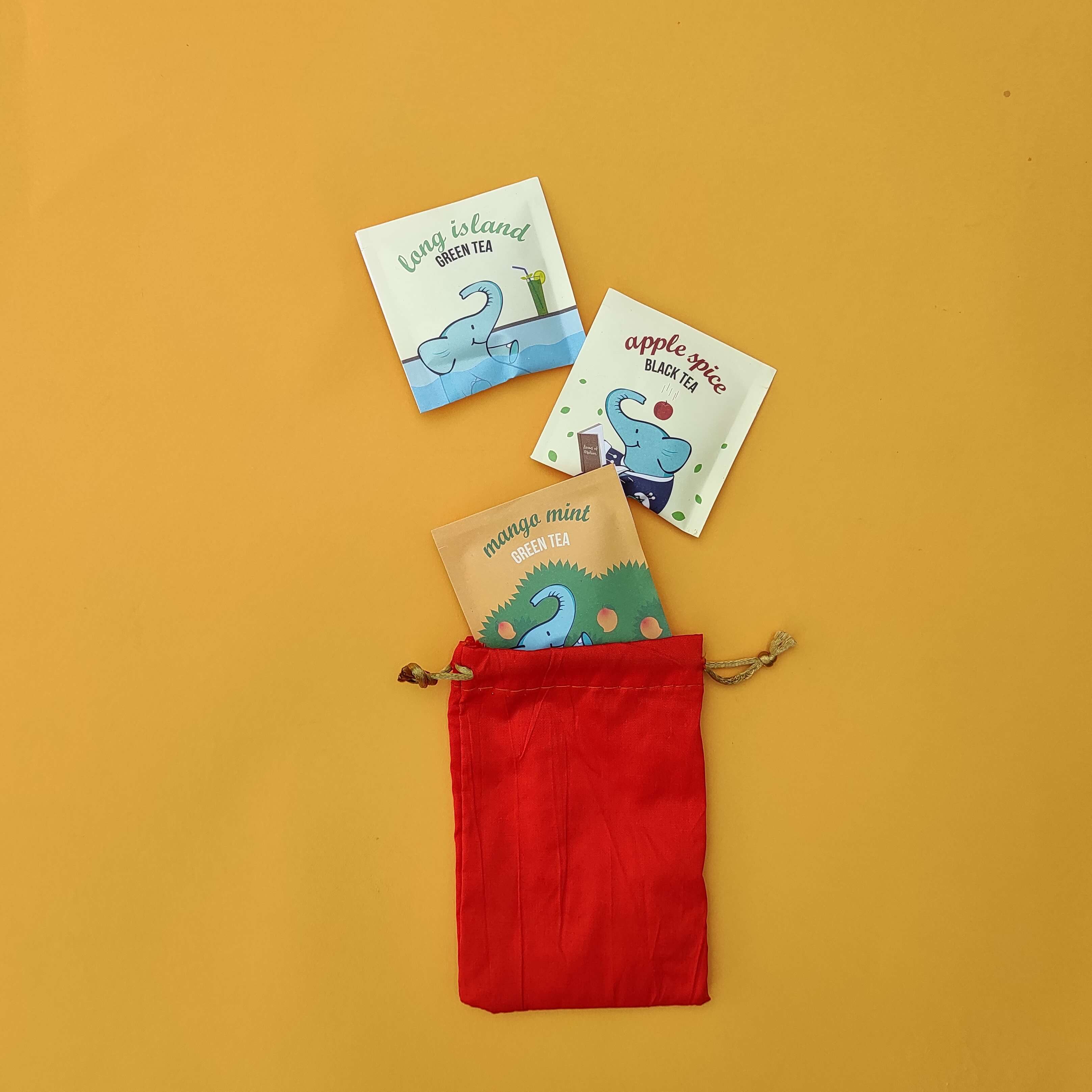 Tea Treasures - festive gift pouches - Image 5