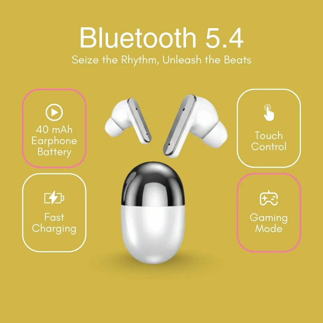 TecMarx Roar371 Bluetooth Earbuds | 50 Hr Playtime - Image 19