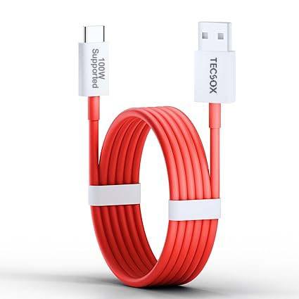 TecSox 100W Charger + Cable | Fast Charging and Data Transfer - Image 3