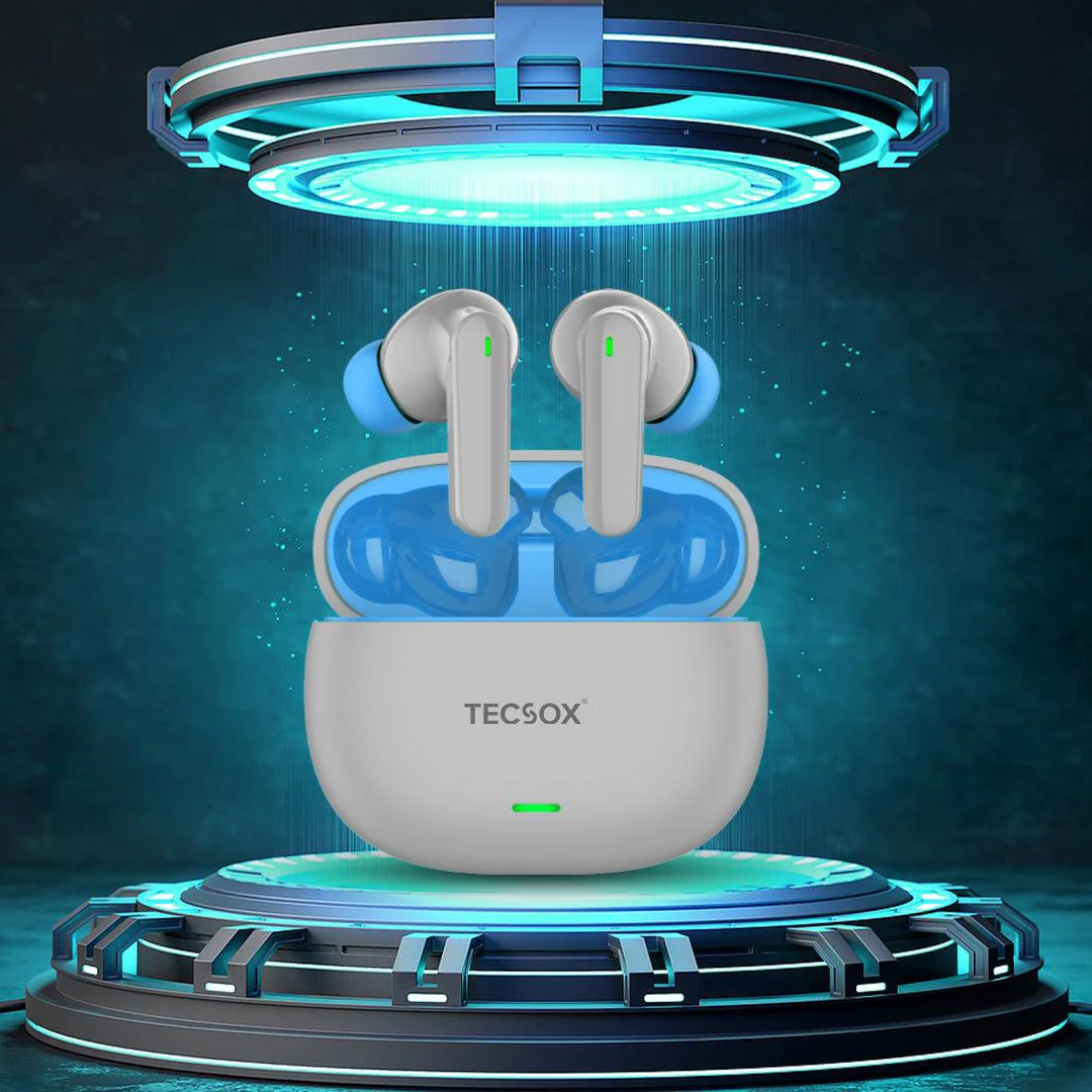 TecSox AudioX Bluetooth Earbuds | 40 Hr | Powerful Bass | Ultra light weight | IPX Water Resistant - Image 7