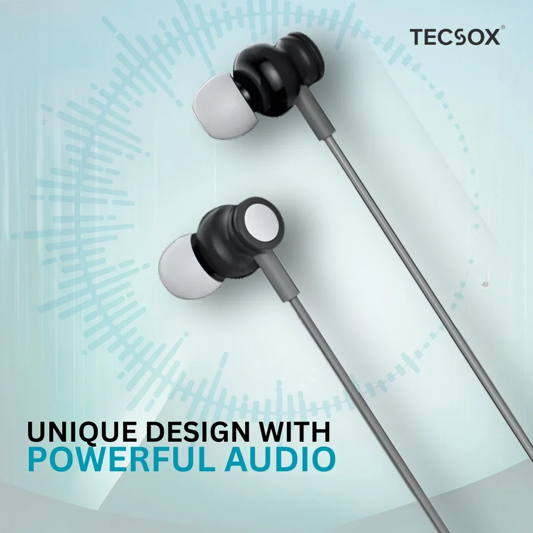 TecSox  Bass Bud23  Earphones Online | Under Rs.299 - Image 4