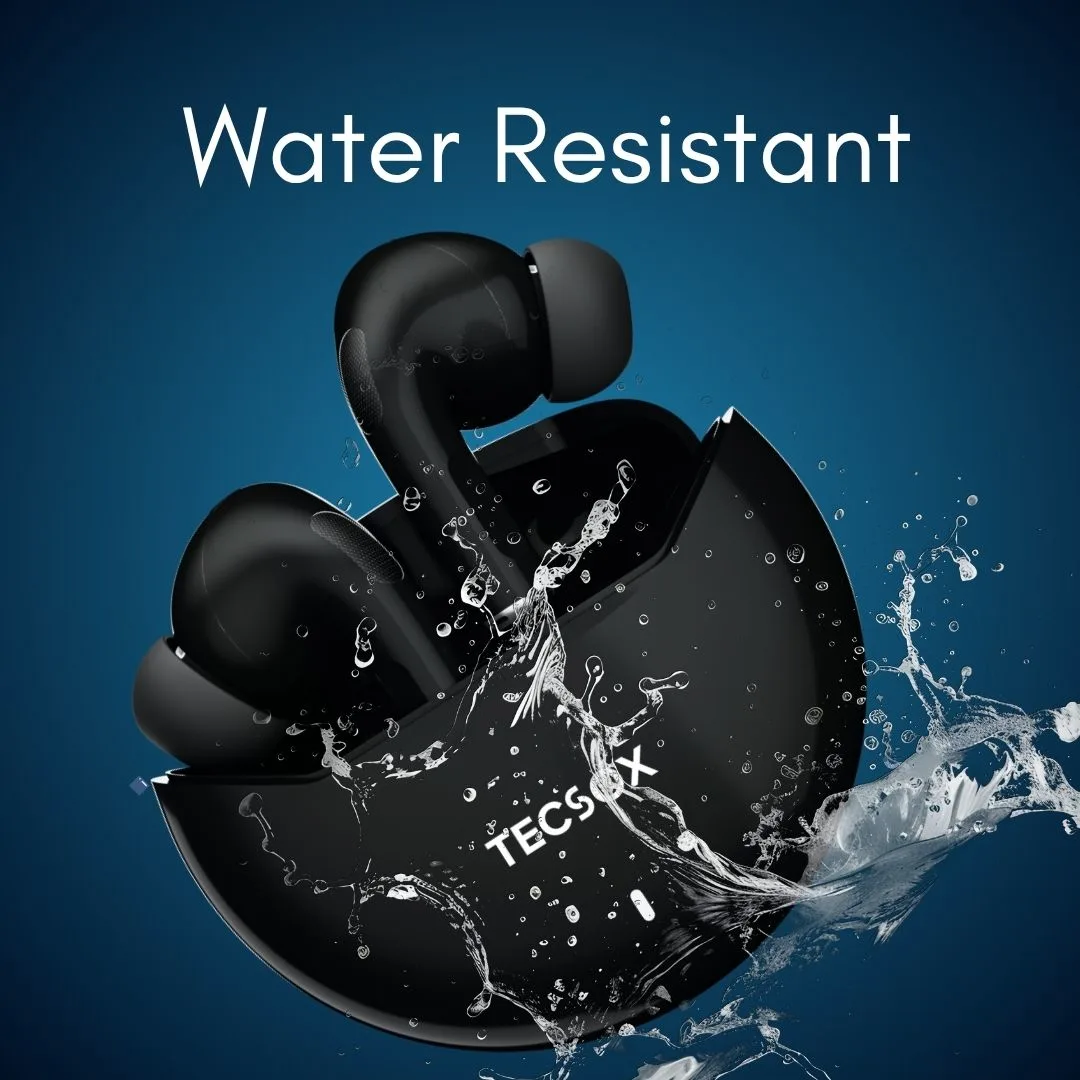 TecSox Omega Wireless Earbud With Comfortable Fit | IPX Water Resistant - Image 6