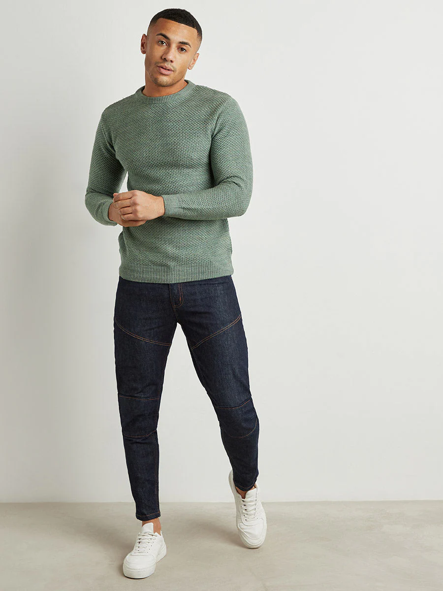 Textured Knit Pullover Sweater - Image 8