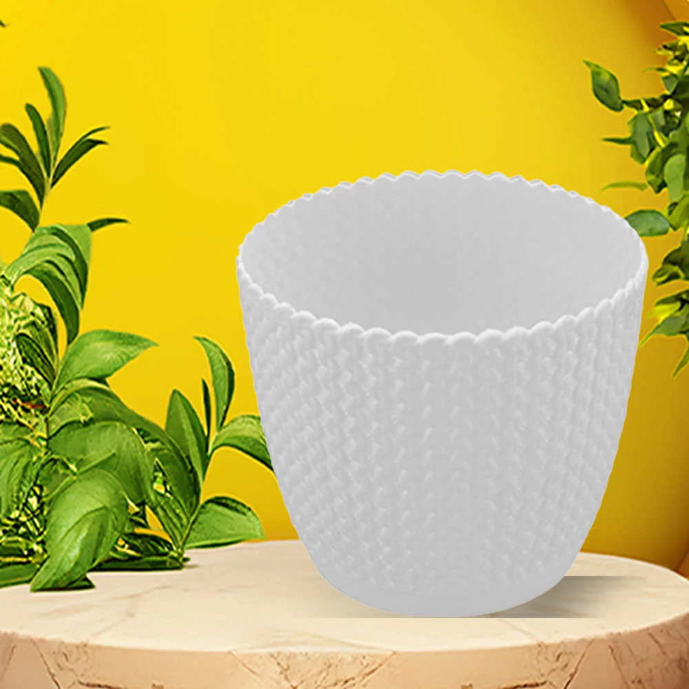 Textured Oval Garden Pots | Set Of 2 - Image 13