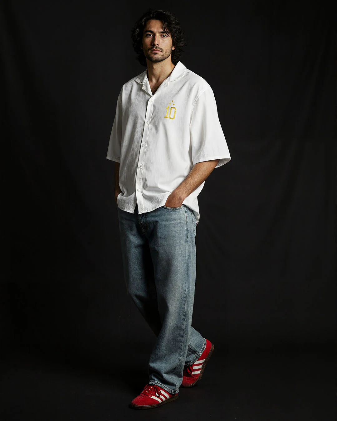 The Goat White Cuban Shirt - Image 4