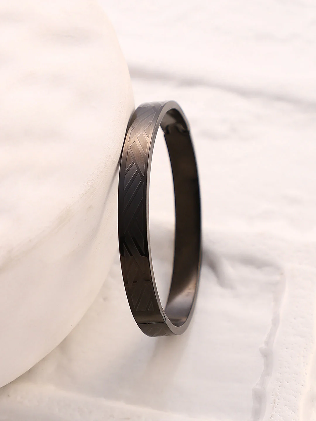 The Heringbone Bangle Bracelet