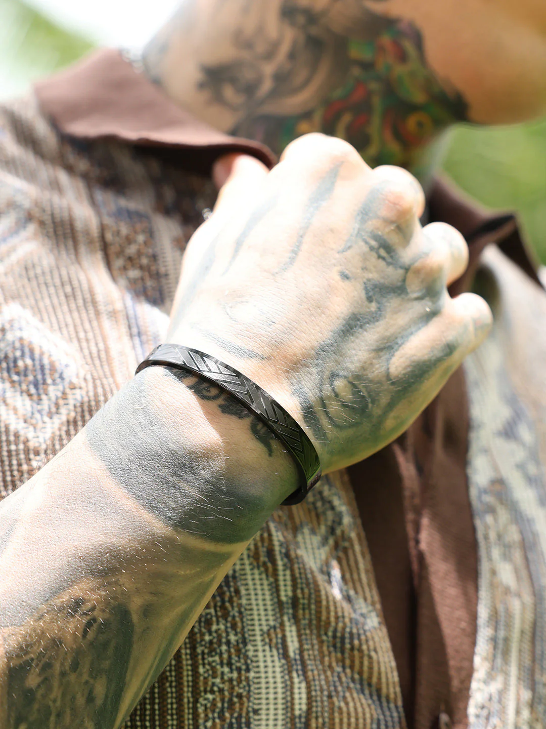 The Heringbone Bangle Bracelet - Image 2