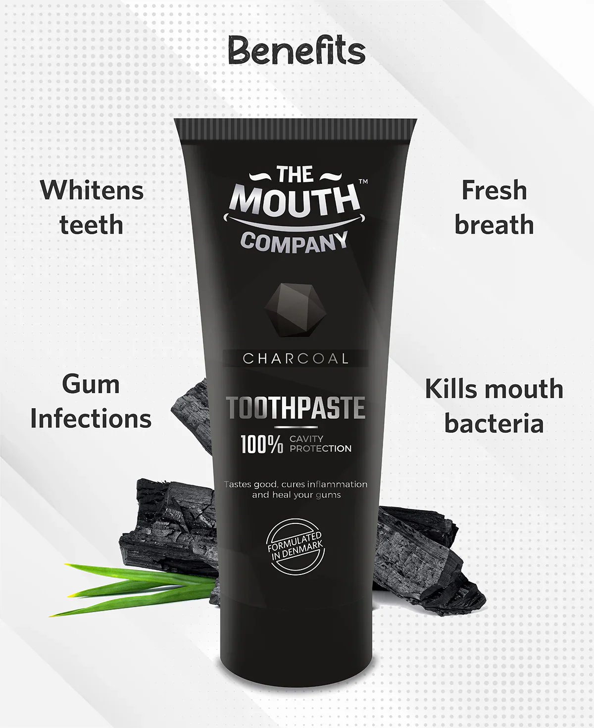 The Mouth Company Activated Charcoal Toothpaste - 75 gm - Image 4
