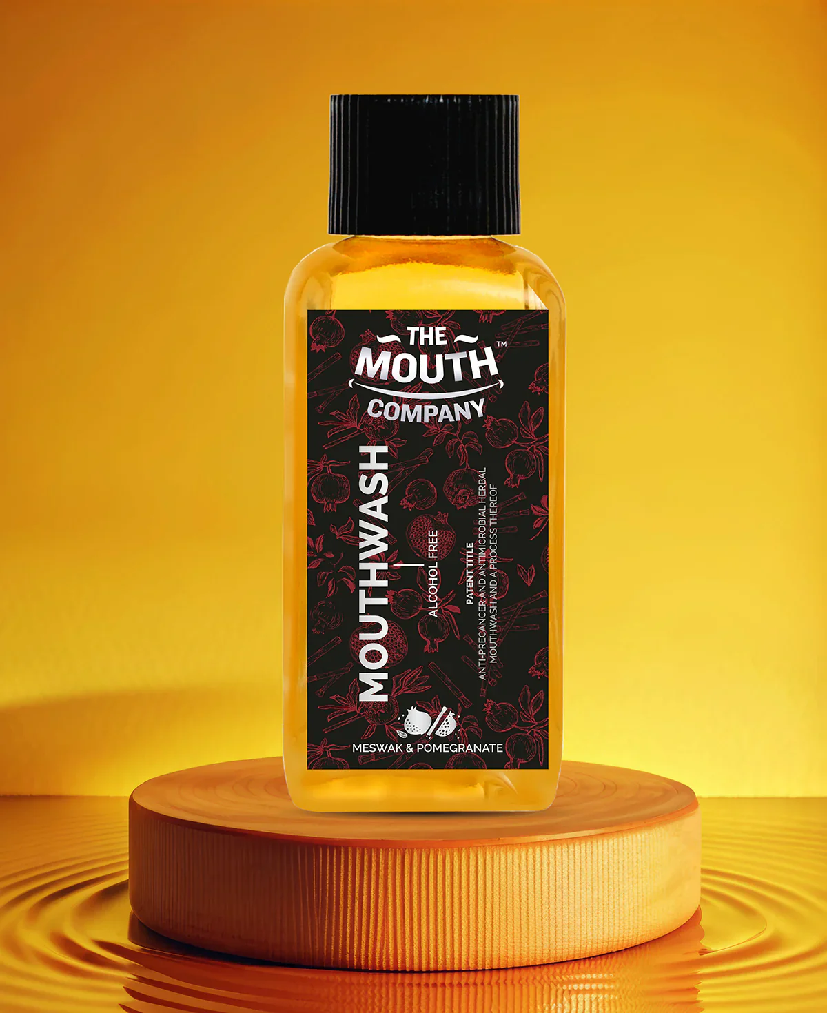 The Mouth Company Meswak & Pomegranate Mouthwash - 100 ml