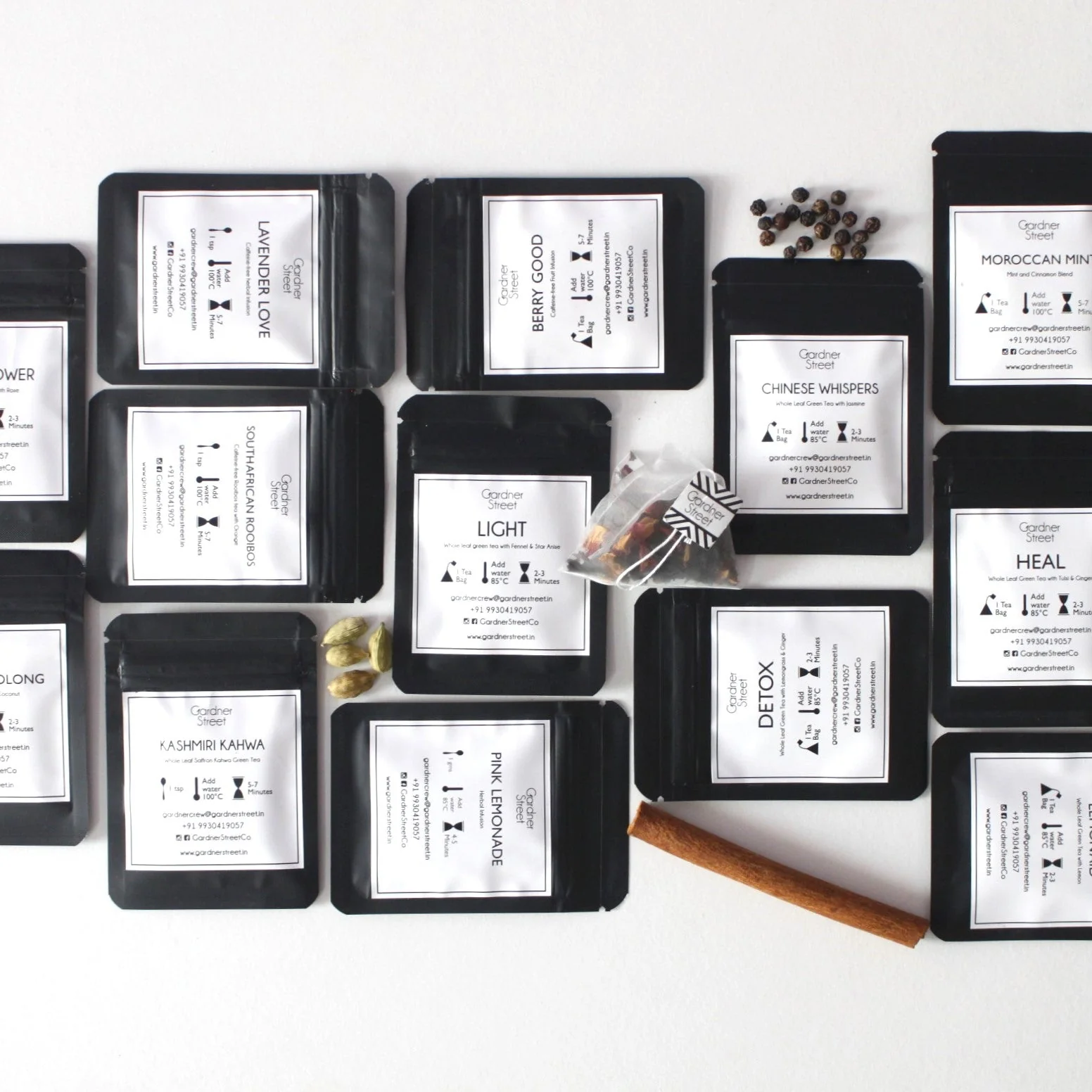 The Try It All Set – 16 Loose Leaf Tea Blends with Free Infuser - Image 3