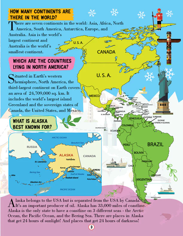 The World Encyclopedia for Children Age 5 - 15 Years- All About Trivia Questions and Answers - Image 5