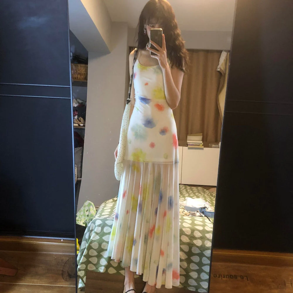 Thea Printed Gauze Dress - Image 3