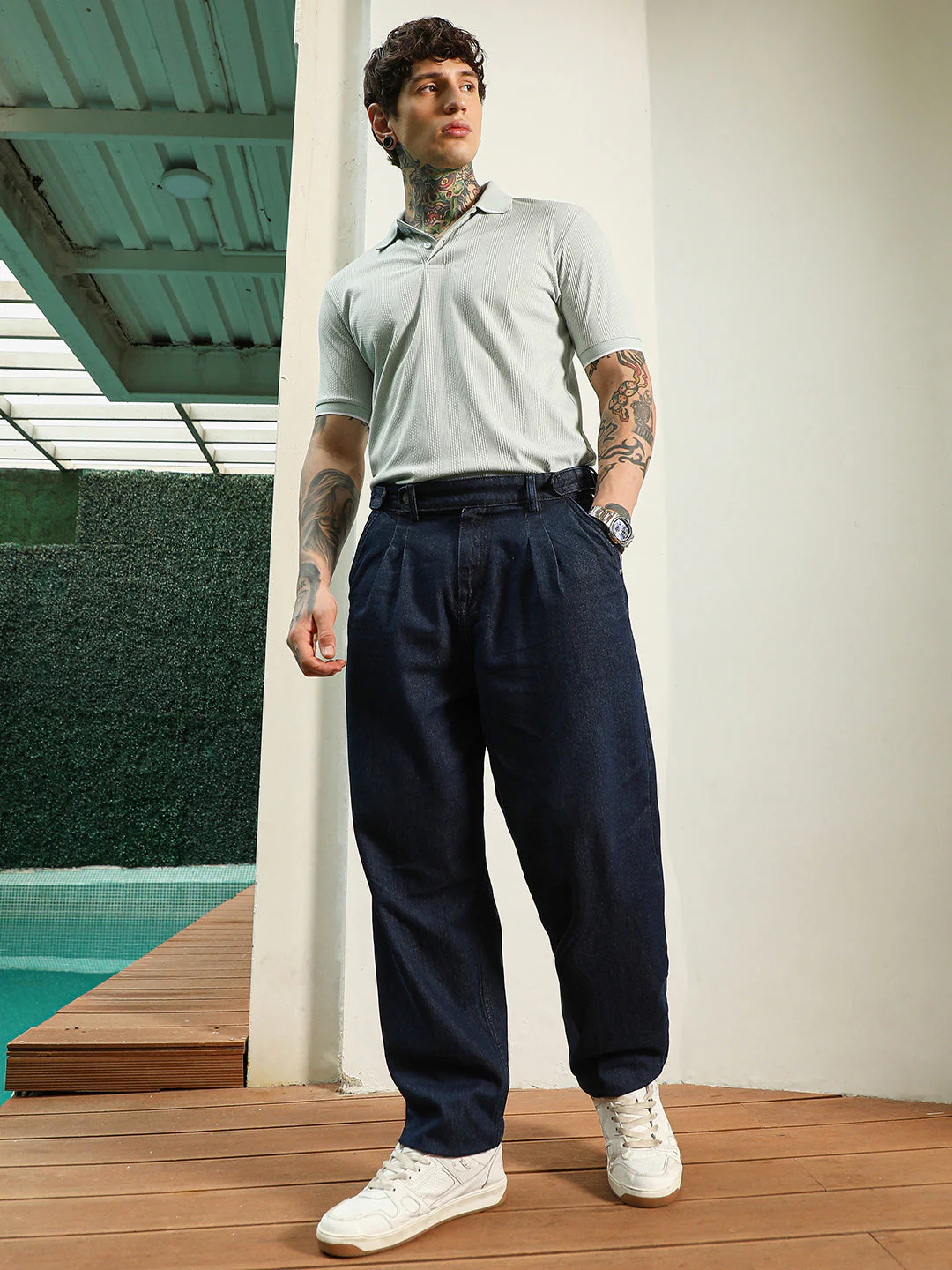 TheOddOnes Dark Indigo Denim Jeans - Image 4