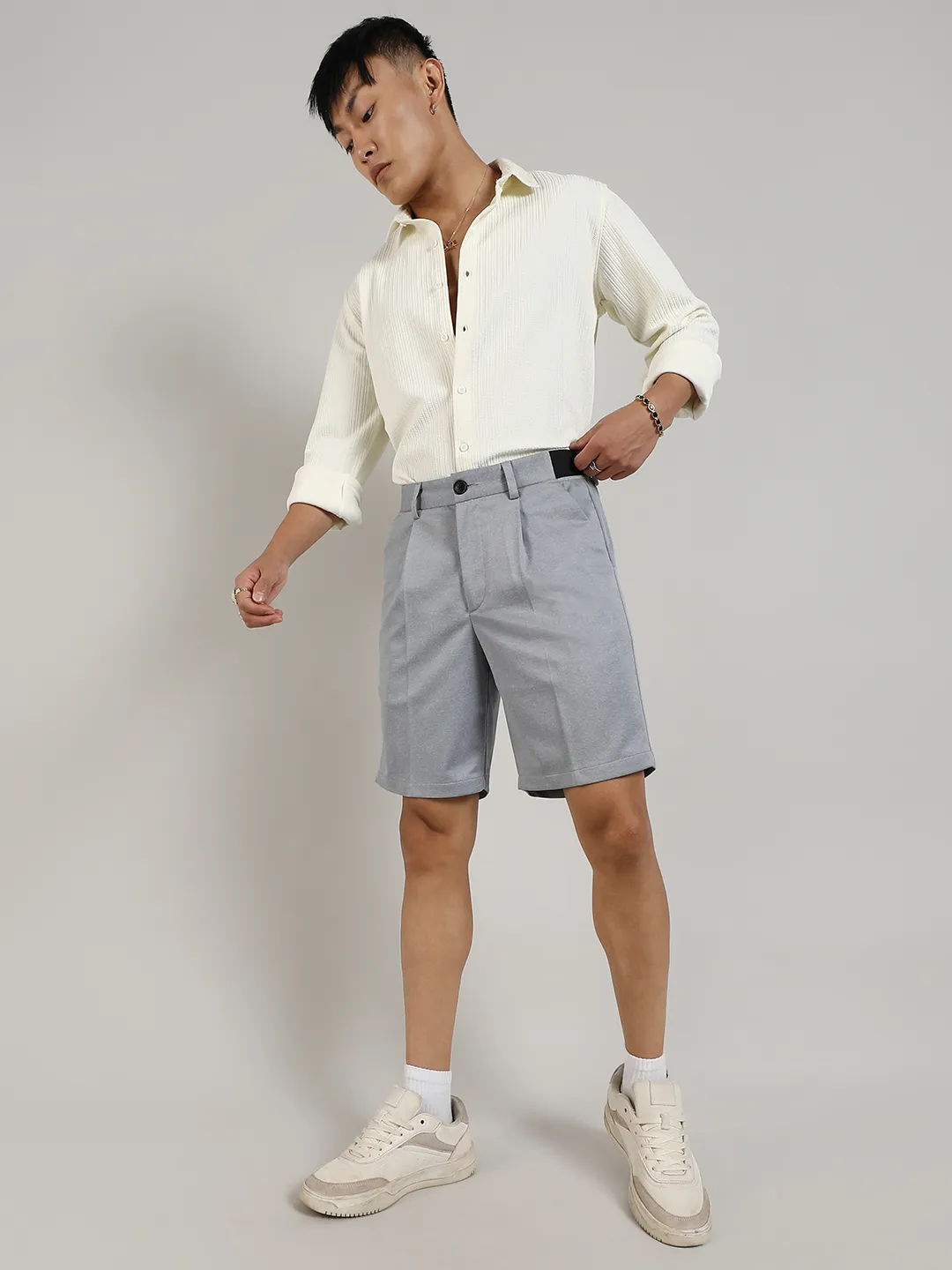 TheOddOnes Tailored Straight-Fit Shorts - Image 5