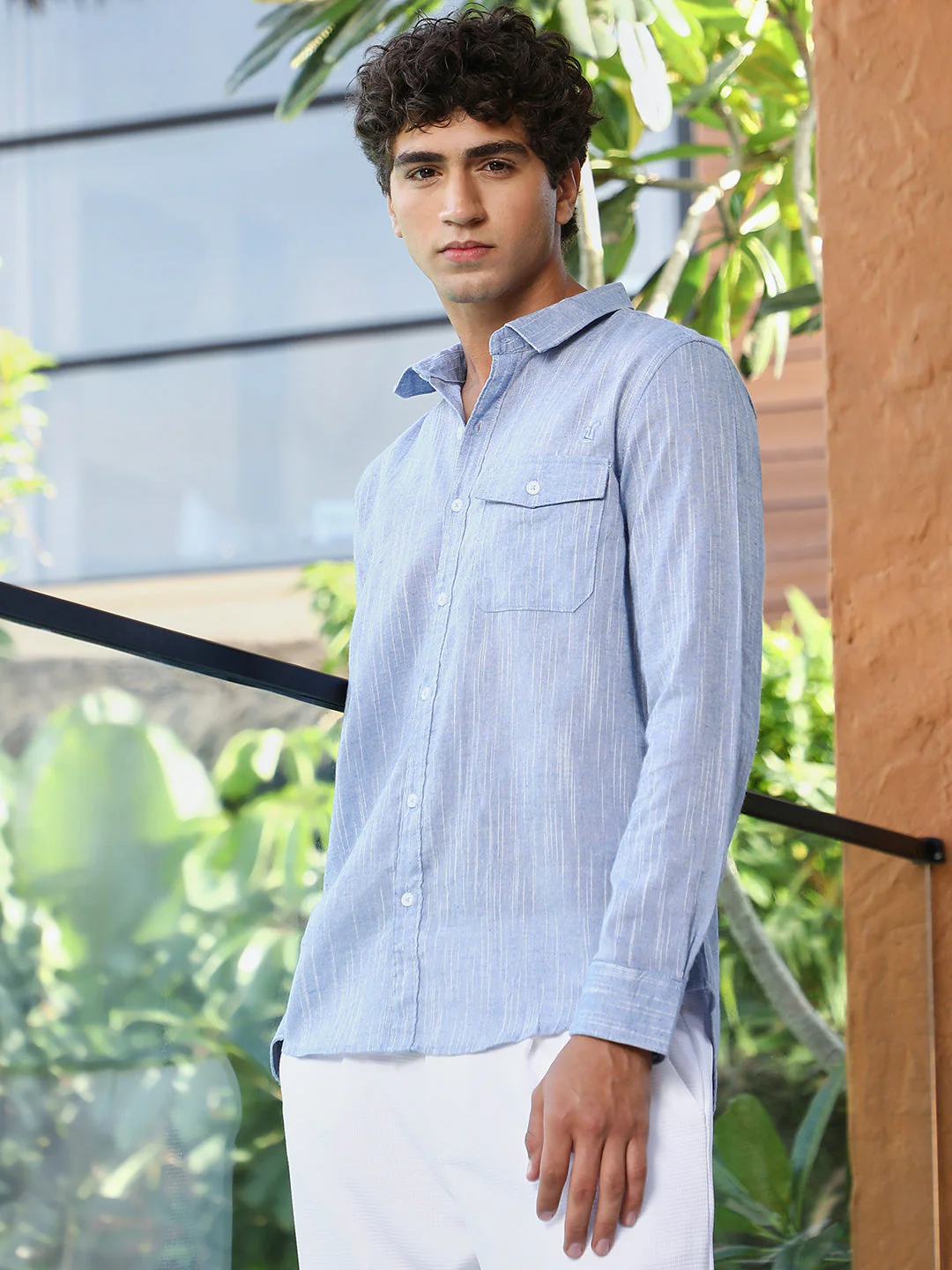 TheOddOnes Thread-Jacquard Shirt - Image 3