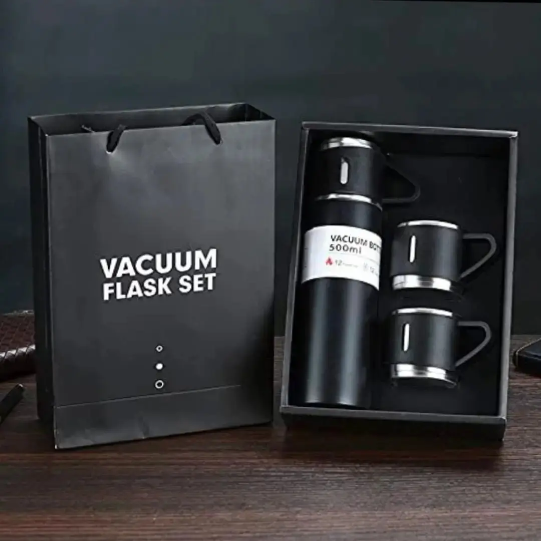 ThermoGift: 500ml Stainless Steel Vacuum Flask Gift Set with Insulated Cup – Perfect for Corporate & Festive Gifting - Image 10