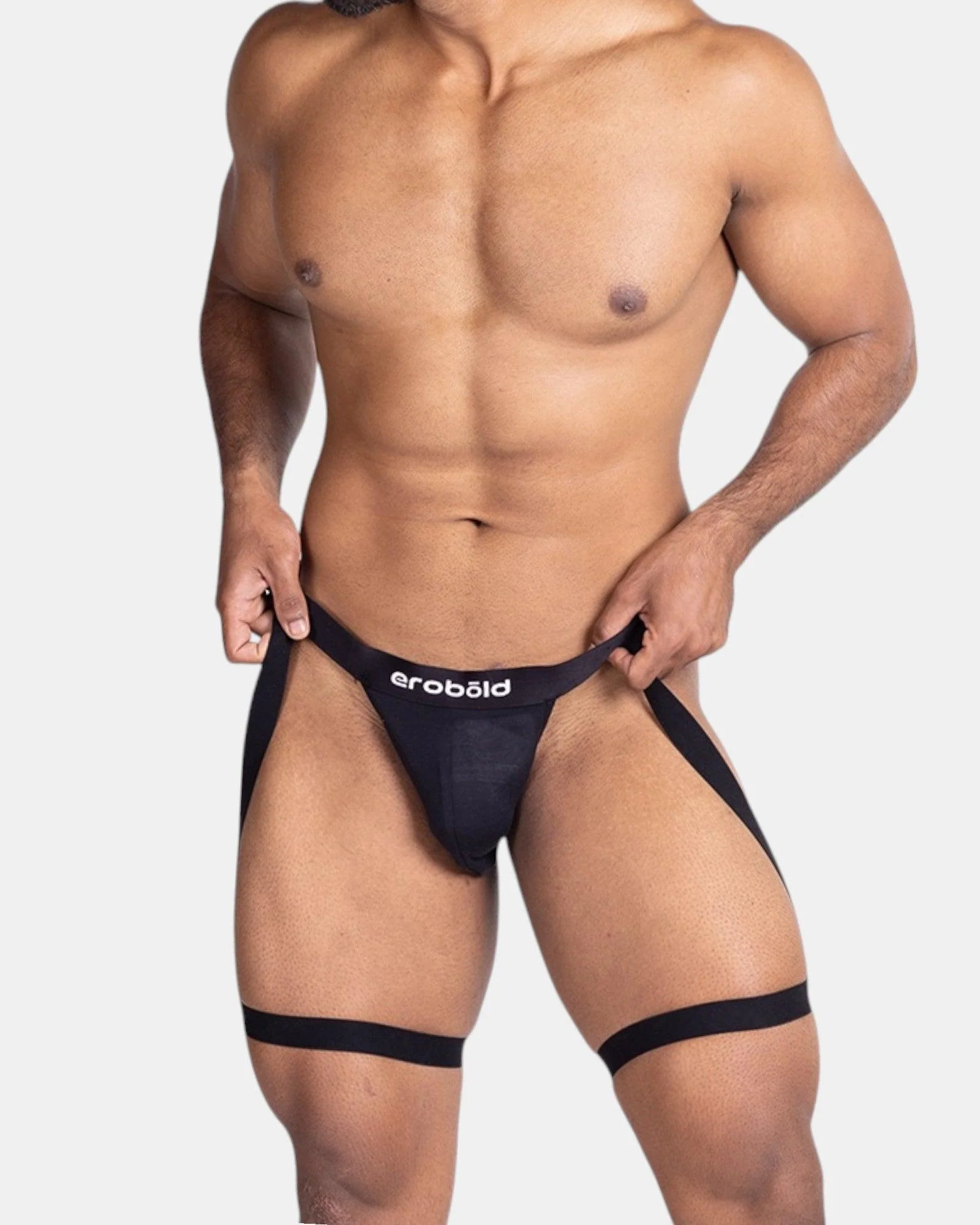 Thigh Harness Thong /Black - Image 8