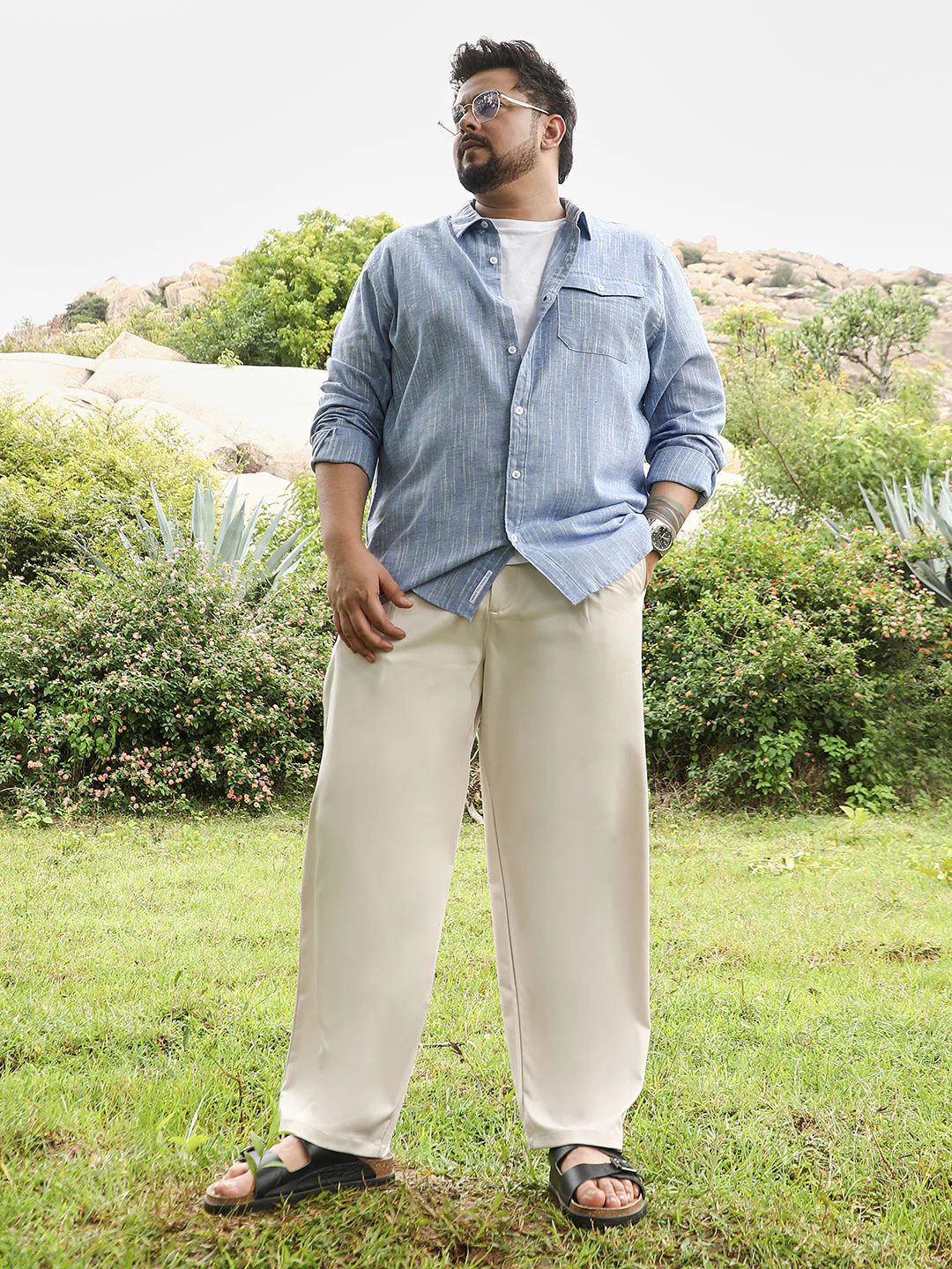 Thread-Jacquard Shirt - Image 6