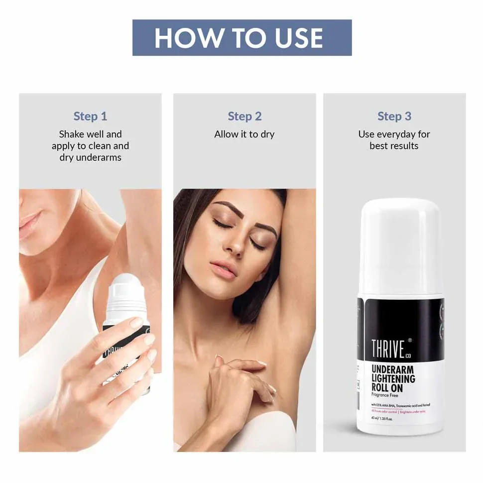 ThriveCo Underarm Lightening Roll on, 40ml - Image 10