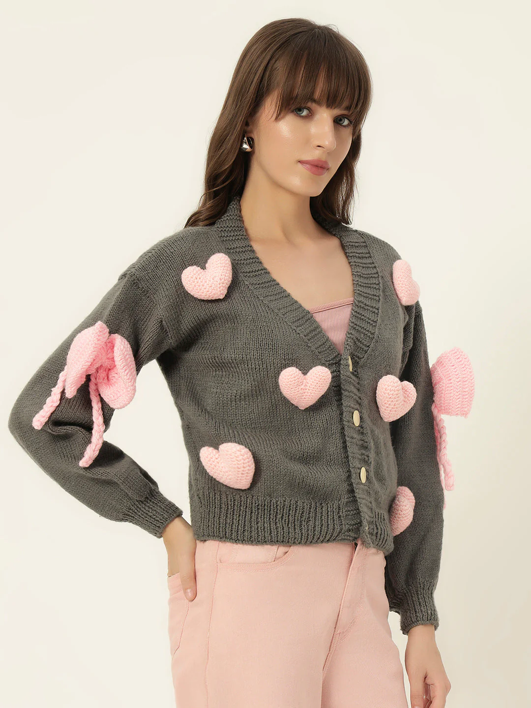 Tibet Heart Cardigan - Image 2