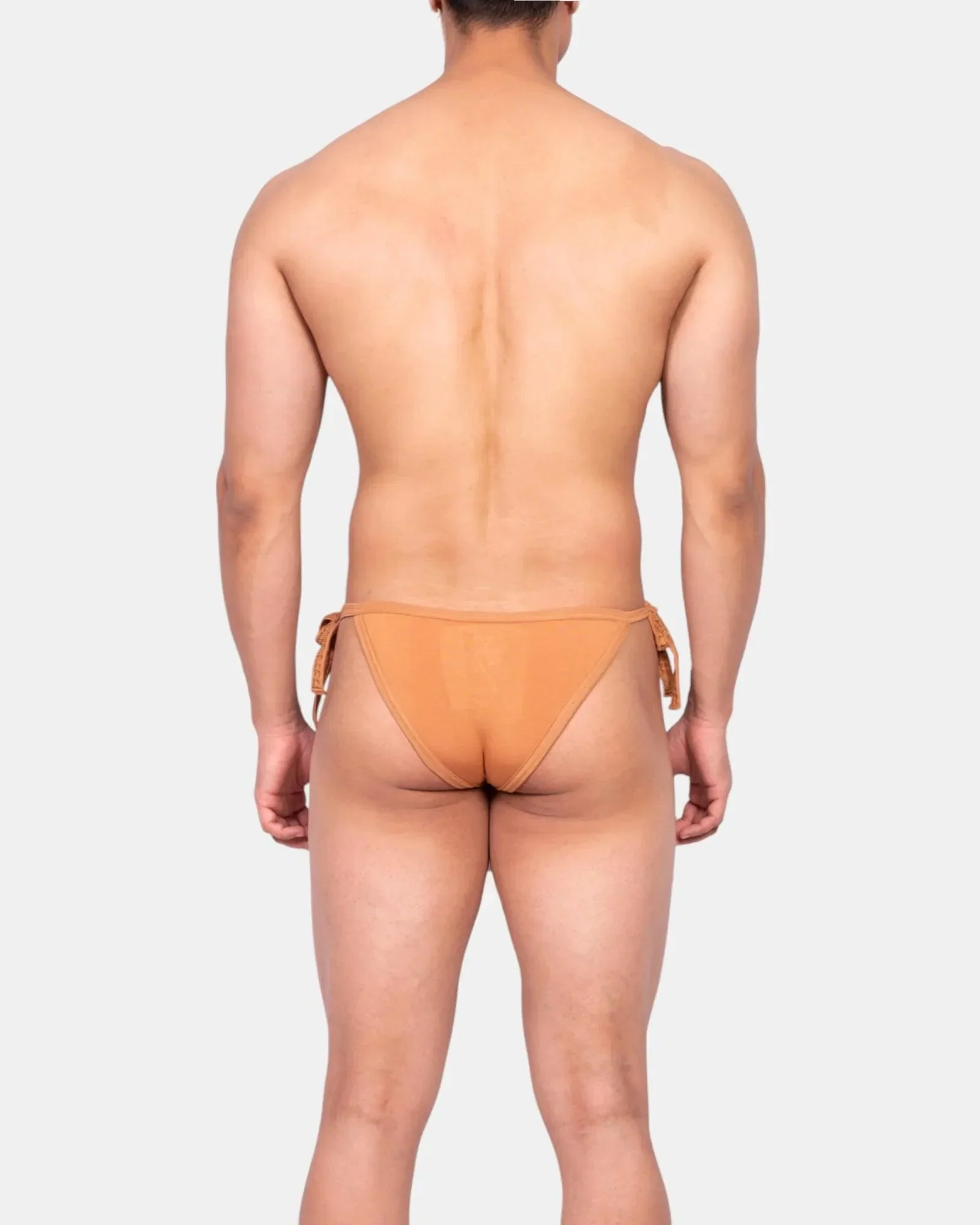 Tie-Me-kNOT Brief /Tan - Image 4