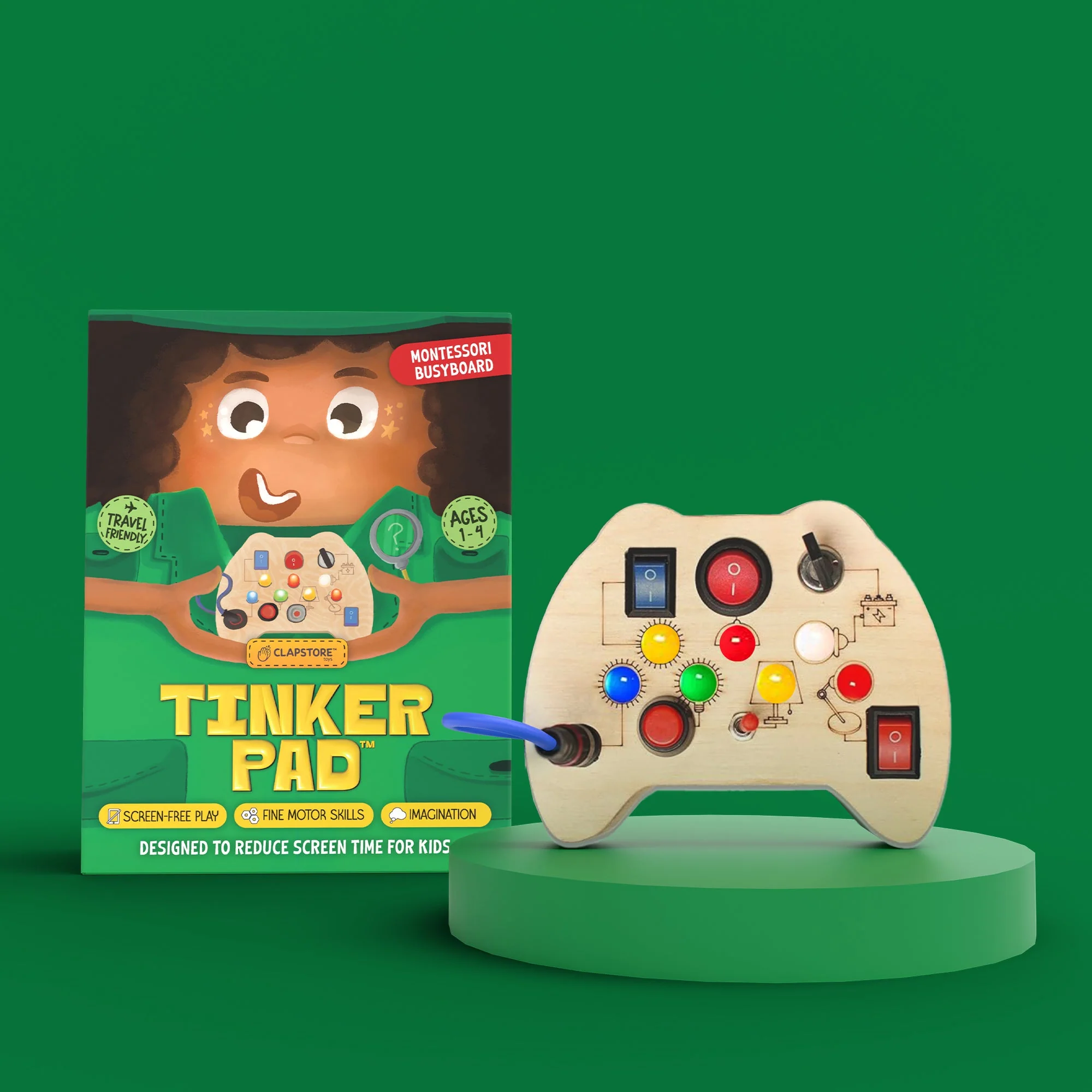 Tinker Pad Montessori Busy Board-V2 - Image 44