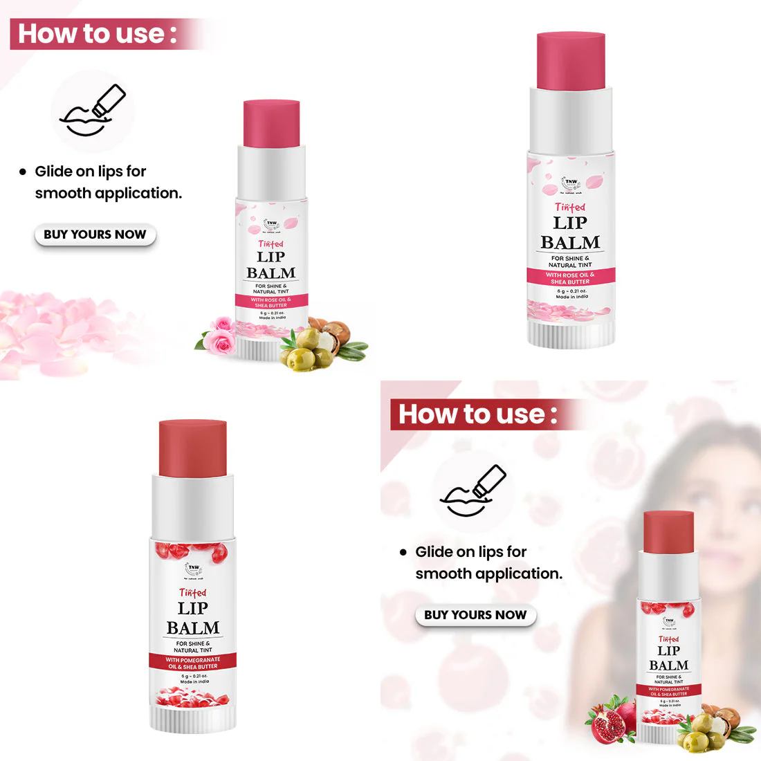 Tinted Lip Balm . - Image 4