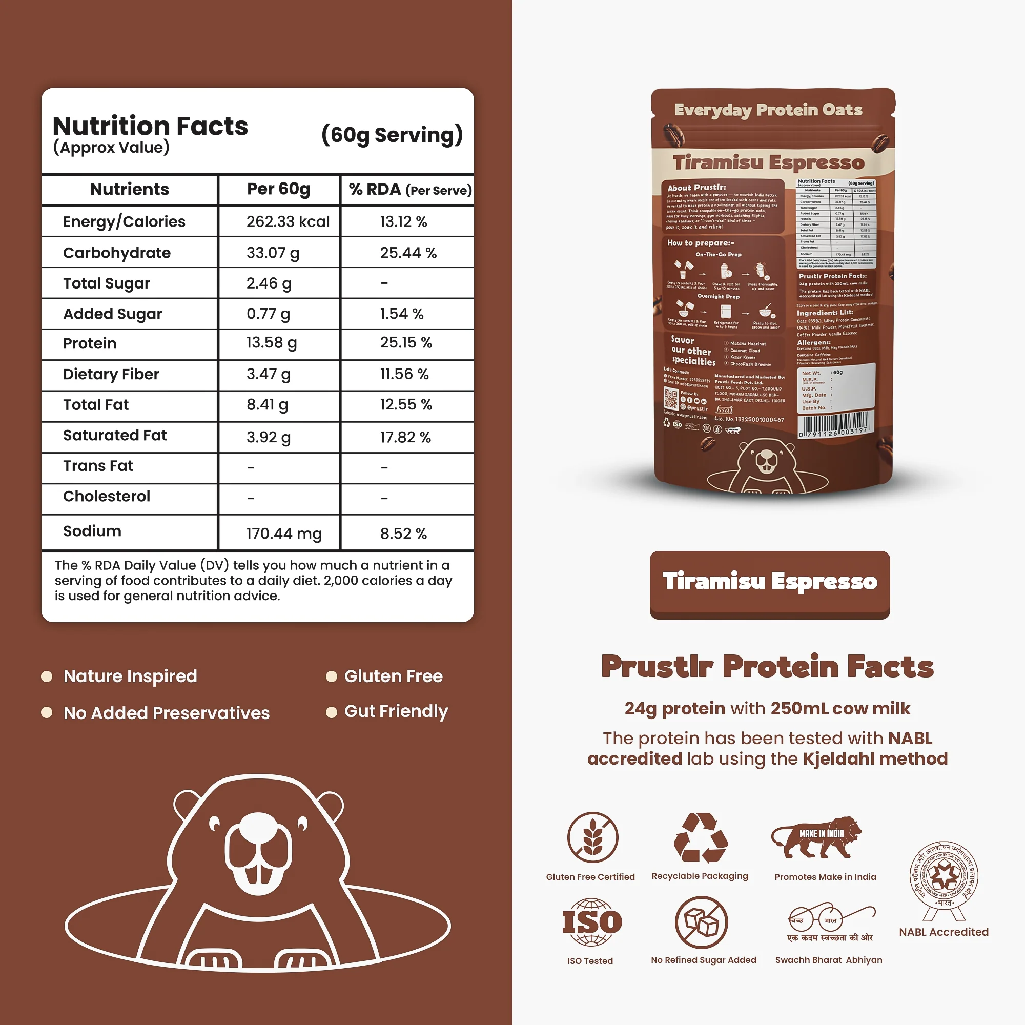 Tiramisu Espresso – Everyday Protein Oats - Image 27