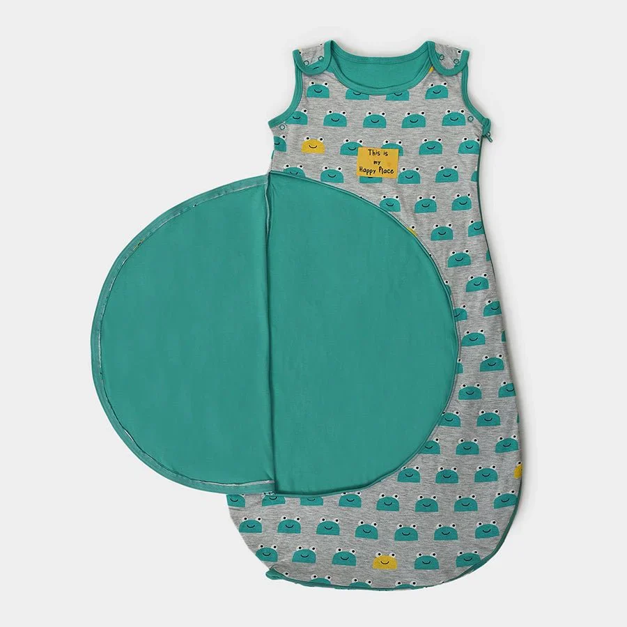 Toad Newborn Summer Sleeping Bag - Green - Image 3